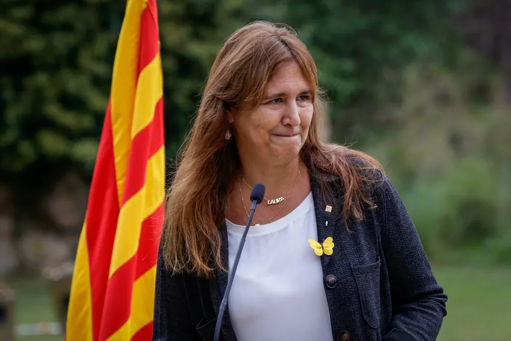 La presidenta de Junts, Laura Borràs. (Archivo)