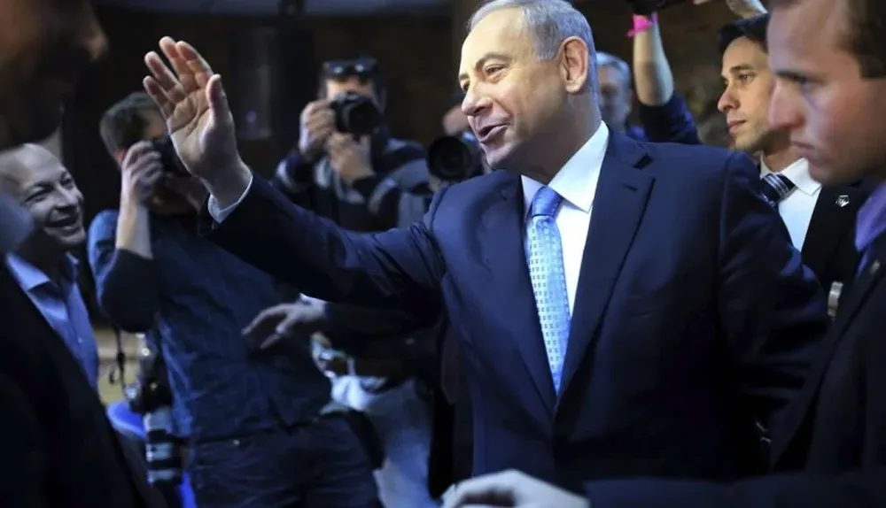Primer ministro israelí, Benjamin Netanyahu