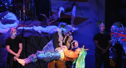 El acto de levitación de Mi Morena