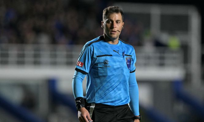 Gustavo Tejera en el partido San Lorenzo vs Atlético Mineiro &nbsp;