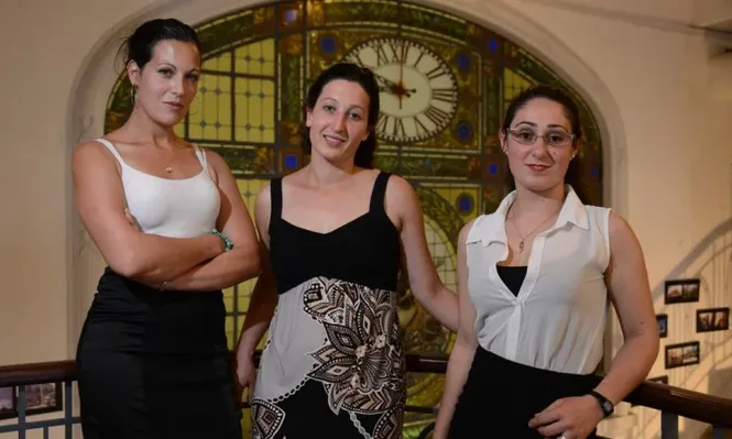 Victoria Cardozo, Laura Macció y Paola Espondaburu