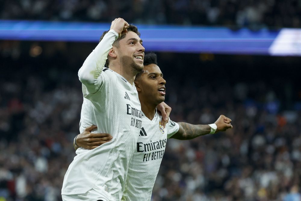 Federico Valverde y Rodrygo