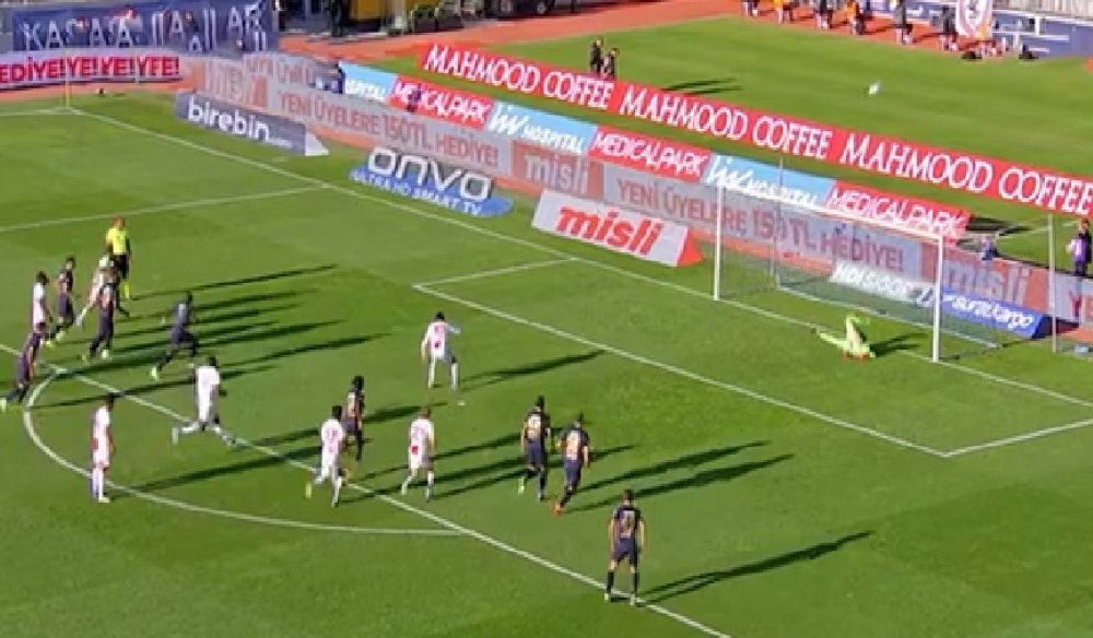 Uno de los partidos del escándalo que sacude al fútbol de Turquía, jugado entre Sampuspor y Kasimpasa