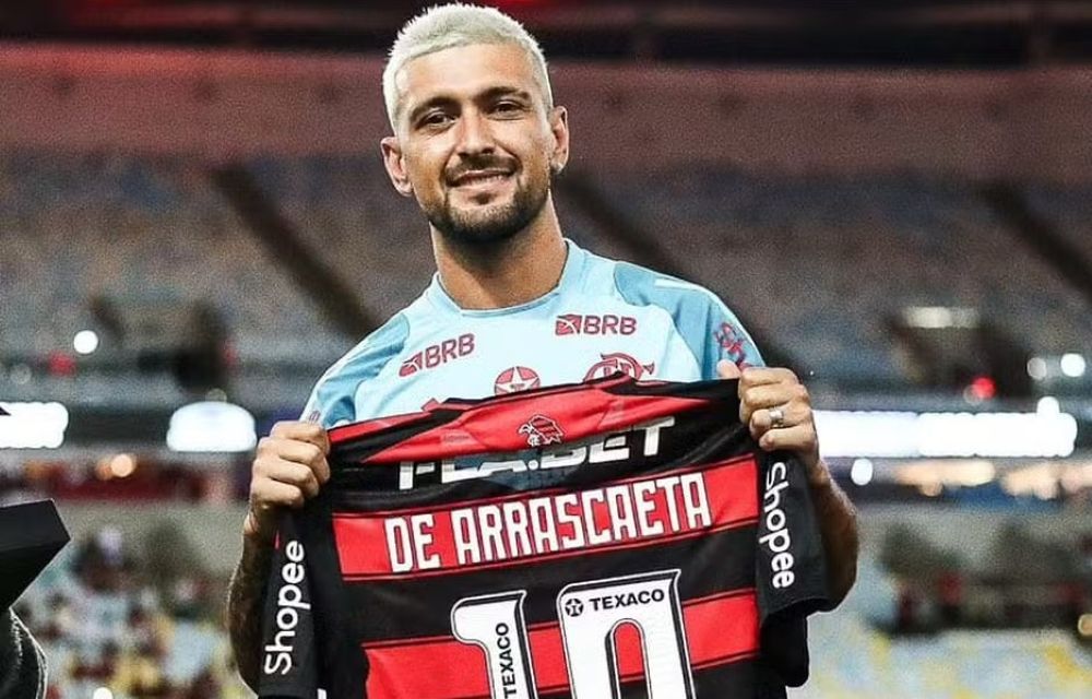 La camiseta de Giorgian De Arrascaeta es la más vendida en Flamengo
