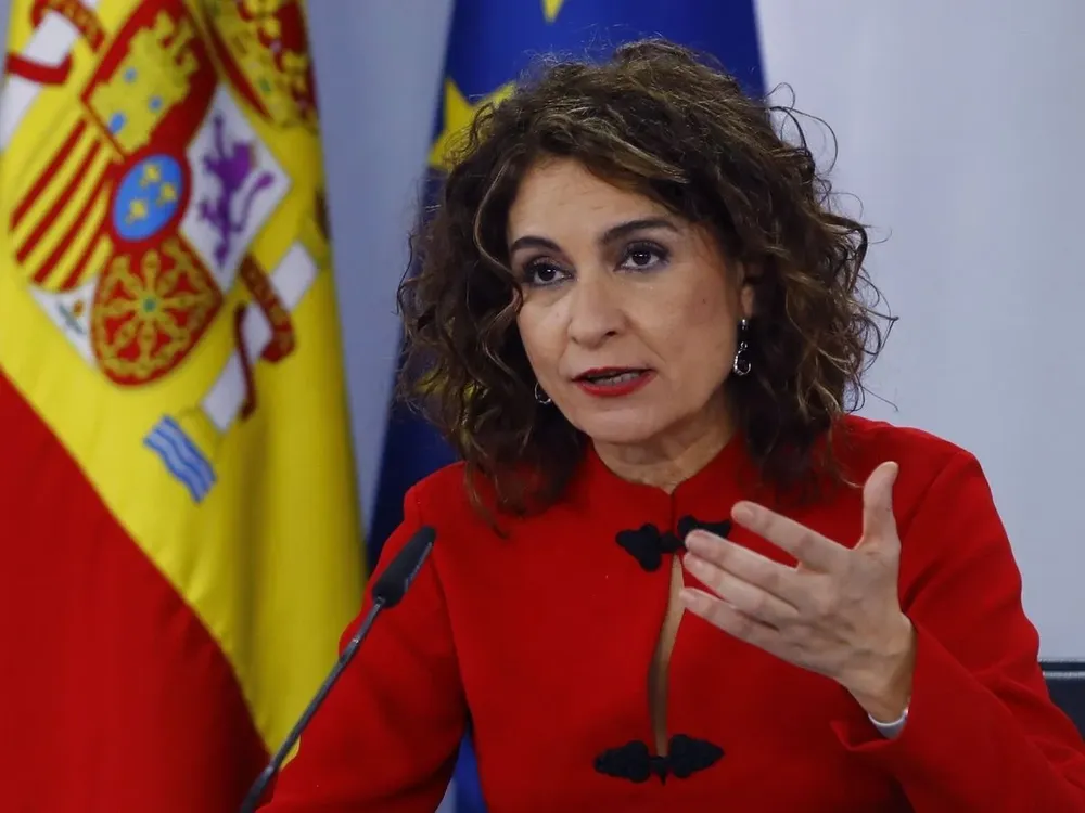 La vicepresidenta primera del Gobierno, María Jesús Montero.