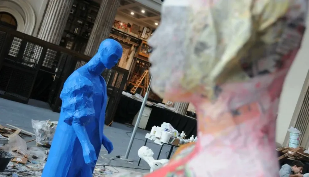 El edificio del Banco República será de nuevo la sede central de la segunda Bienal de Montevideo