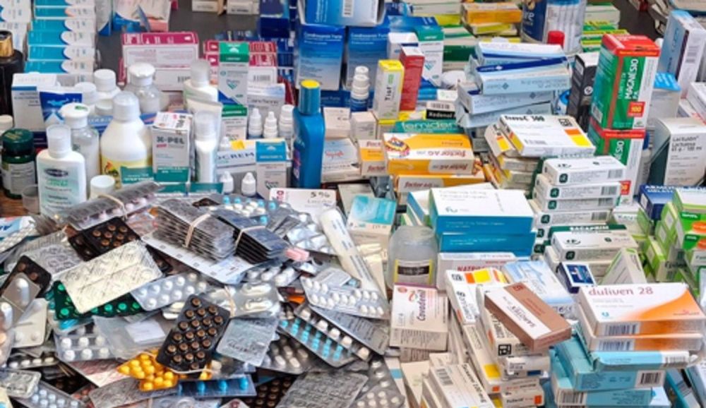 Foto de la incautación que hizo la Intendencia de Montevideo