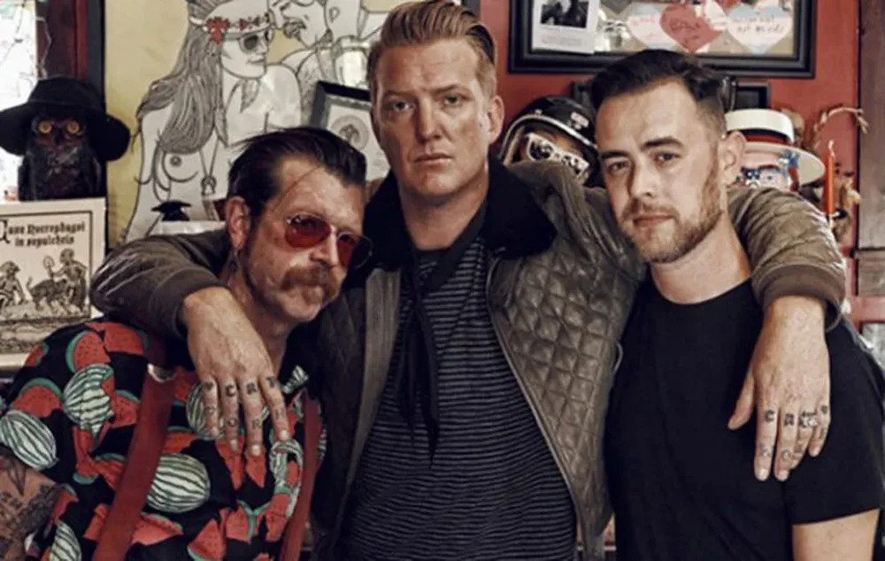 Jesse Hughes, Josh Homme y Colin Hanks