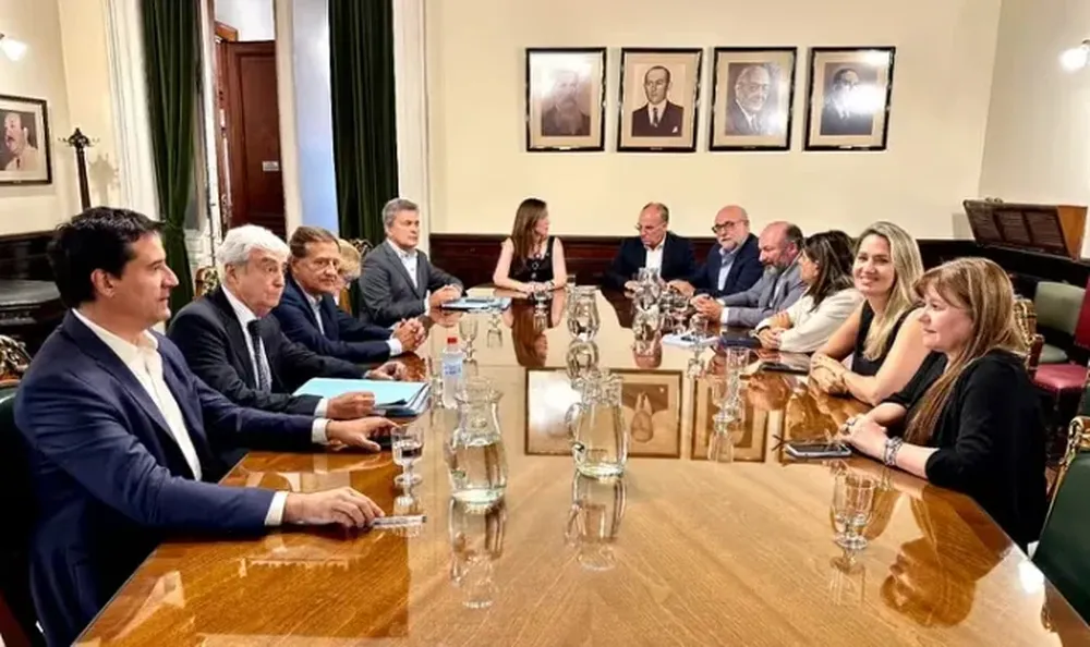 La funcionaria Villarruel se reunió con senadores del radicalismo