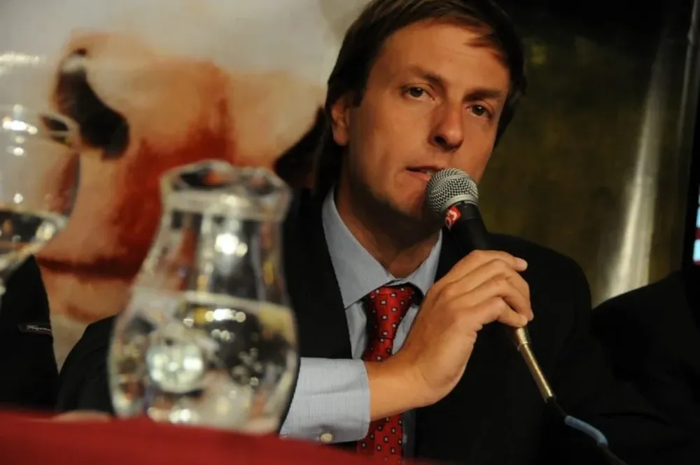 Presidente de la Asociación Rural del Uruguay (ARU), Ricardo Reilly