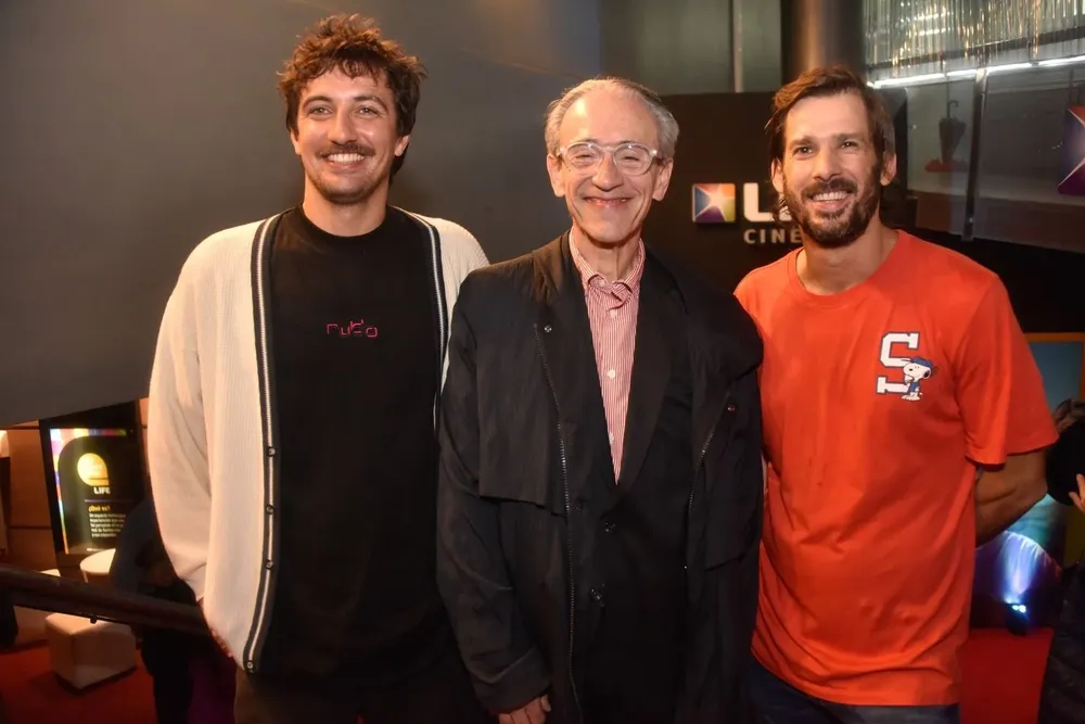 Felipe Villarmarzo, José Miguel Onaindia y Javier Barboza