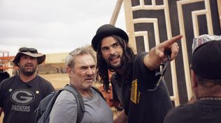 Oliver Laxe durante el rodaje de `Sirat´.