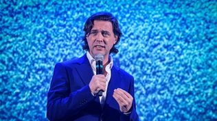 Ignacio Alonso en la presentación de la Copa AUF Uruguay