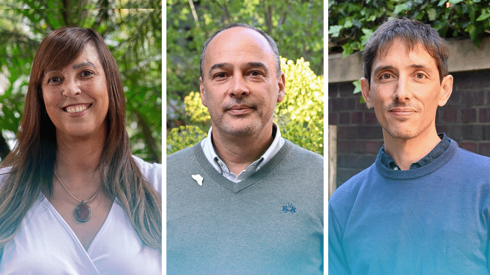 Yara Barros de Brasil, Andrés Link de Colombia y Federico Kacoliris de Argentina recibieron en Londres el prestigioso Premio Whitley.