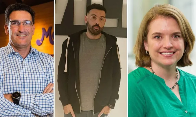 Mariano Lozano, Gastón Garrido y Patricia Nunes