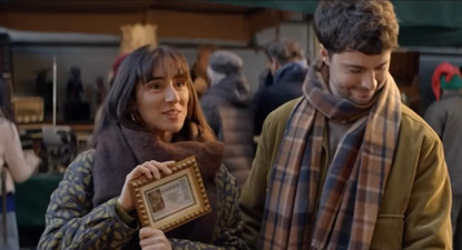 El anuncio del sorteo de Navidad de la Lotería de España.