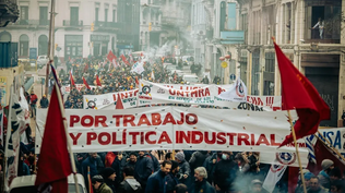 Movilización de Untmra (Archivo).