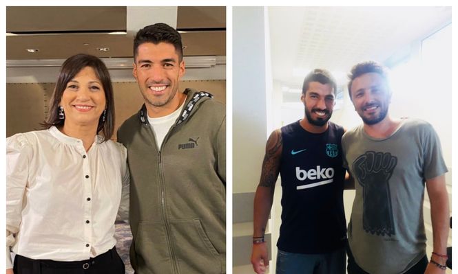 Los famosos despidieron a Luis Suárez