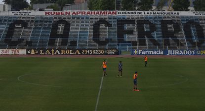 Así se ve el Estadio Luis Tróccoli este miércoles