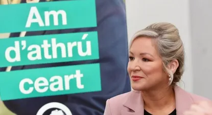 La vicepresidenta del Sinn Fein, Michelle O’Neill, le pidió al Partido Unionista Democrático (DUP), segundo, que pusiera fin al boicot de reparto del poder.