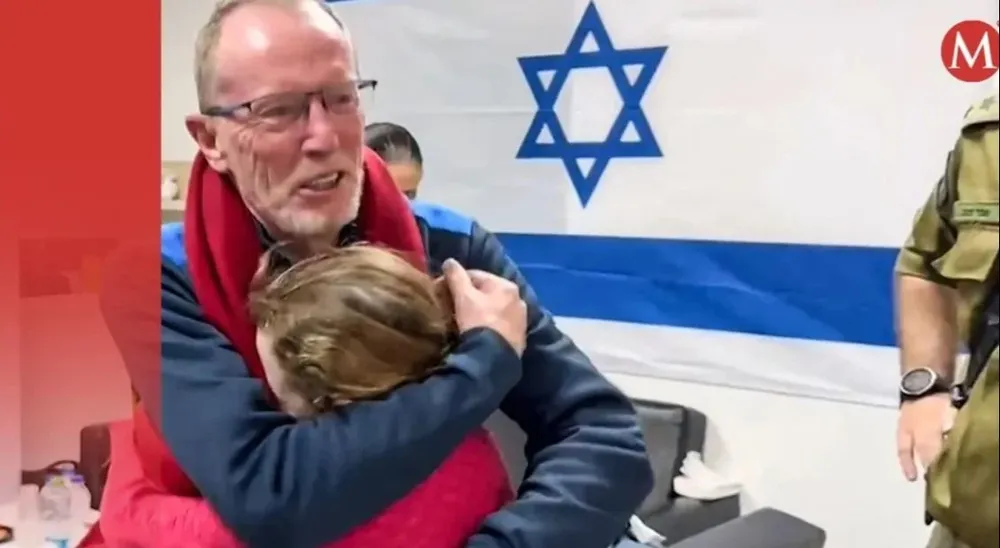 Emily, una niña de 9 años fue una de las rehenes liberadas