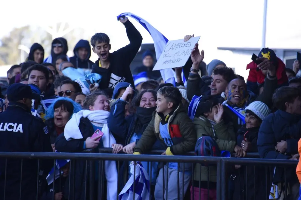 El público esperando a los celestes