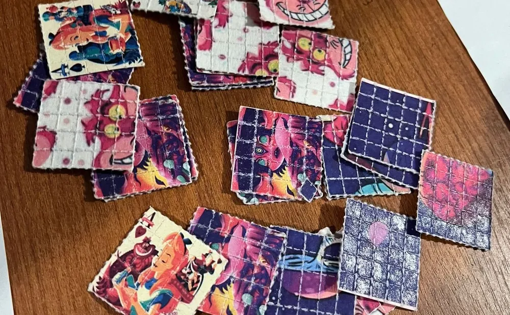 Dosis de LSD encontradas en la operación Arquímedes 2