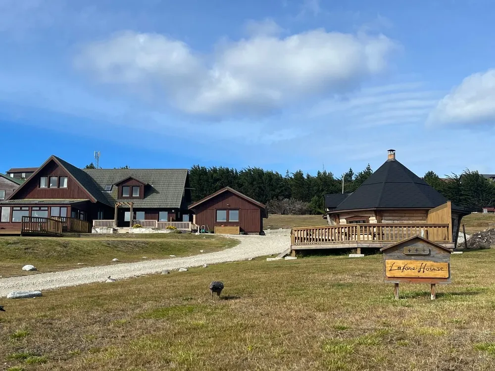 Casa Lafone, ubicada en Ross Road, Stanley (Islas Malvinas/Falklands)