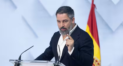 Santiago Abascal, líder de Vox.