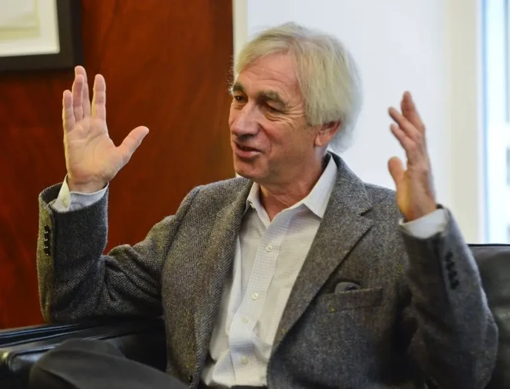 Richard Ellis, durante la entrevista