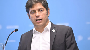 El gobernador de Buenos Aires, Axel Kicillof, es por ahora le único orador del acto del 17 de octubre. 