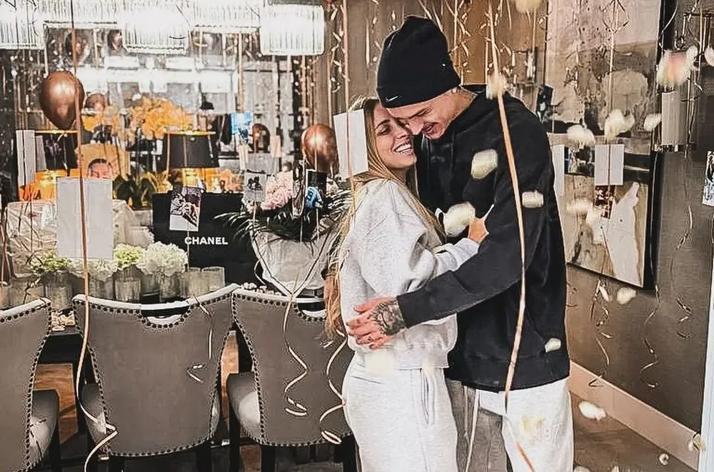 Darwin Núñez y Lorena Mañas