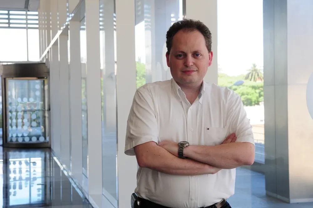 El emprendedor uruguayo Pablo Salomon, fundador de Inetsat