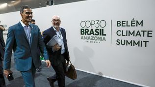 Pedro Sánchez en la Cumbre del Clima COP30 en Brasil. EFE.