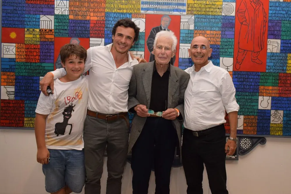 Geronimo y German Campiglia, Miguel Battegazzore y Eduardo Campiglia