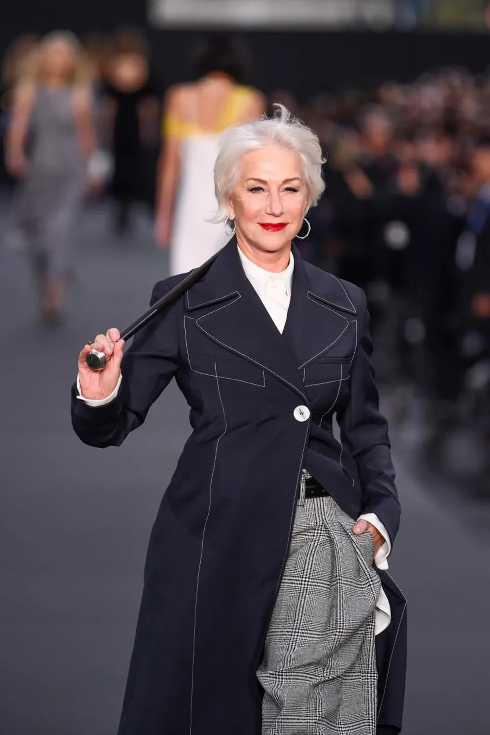 Jane Fonda, de 79 años, también conquistó la pasarela en París