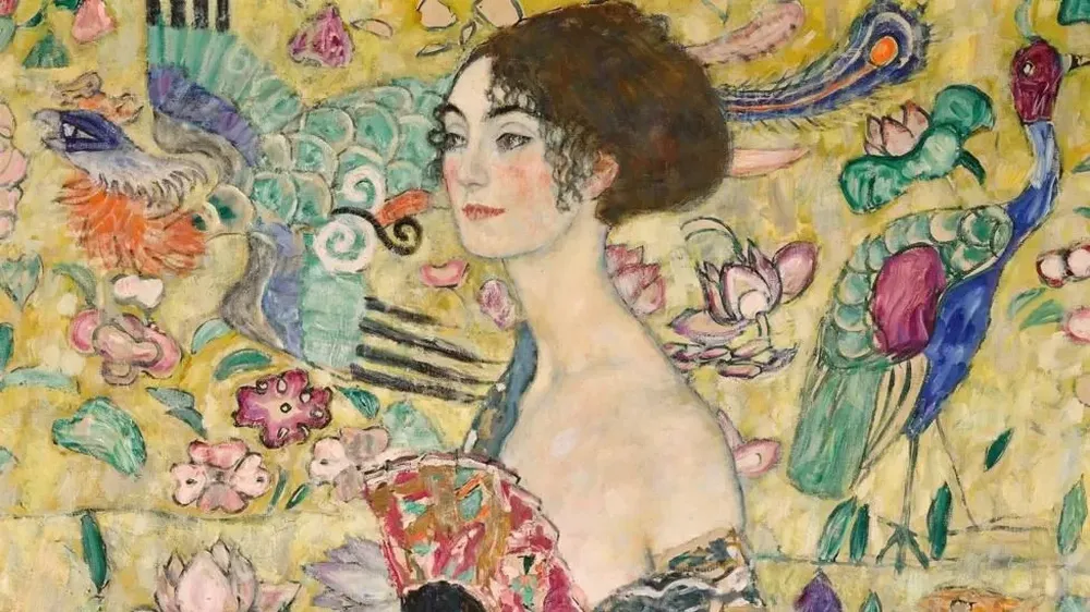 Se ha sugerido que la mujer podría ser Johanna Staude, una de las modelos favoritas de Klimt, aunque la literatura más reciente señala que su identidad es desconocida.