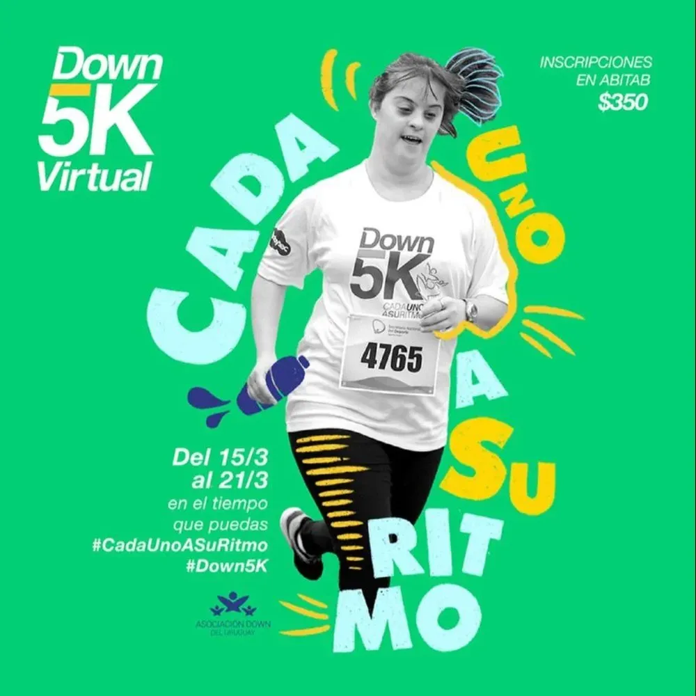 Los detalles de la Down 5K 2021