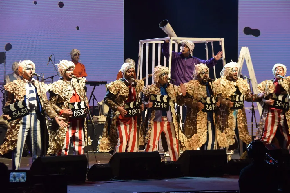 Espectáculo de Los Rolin en el Carnaval 2023