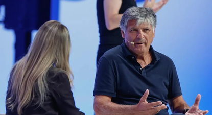 Toni Nadal, entrevistado en el Congreso del Partido Popular.