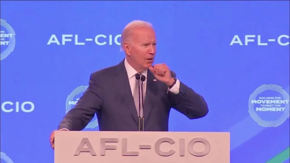 La AFL-CIO juega un papel clave en la candidatura de Biden, ya que le dio su apoyo explícito.