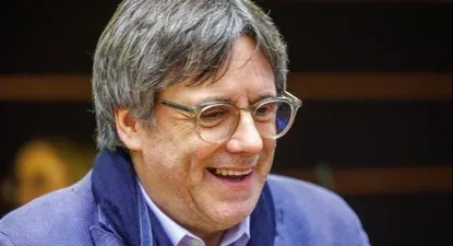 Carles Puigdemont en Bruselas