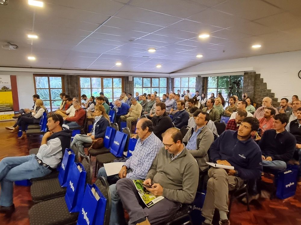 Agricultura: jornada técnica de Syngenta y Grupo Macció, en Colonia Suiza, sobre sanidad en cultivos de invierno.