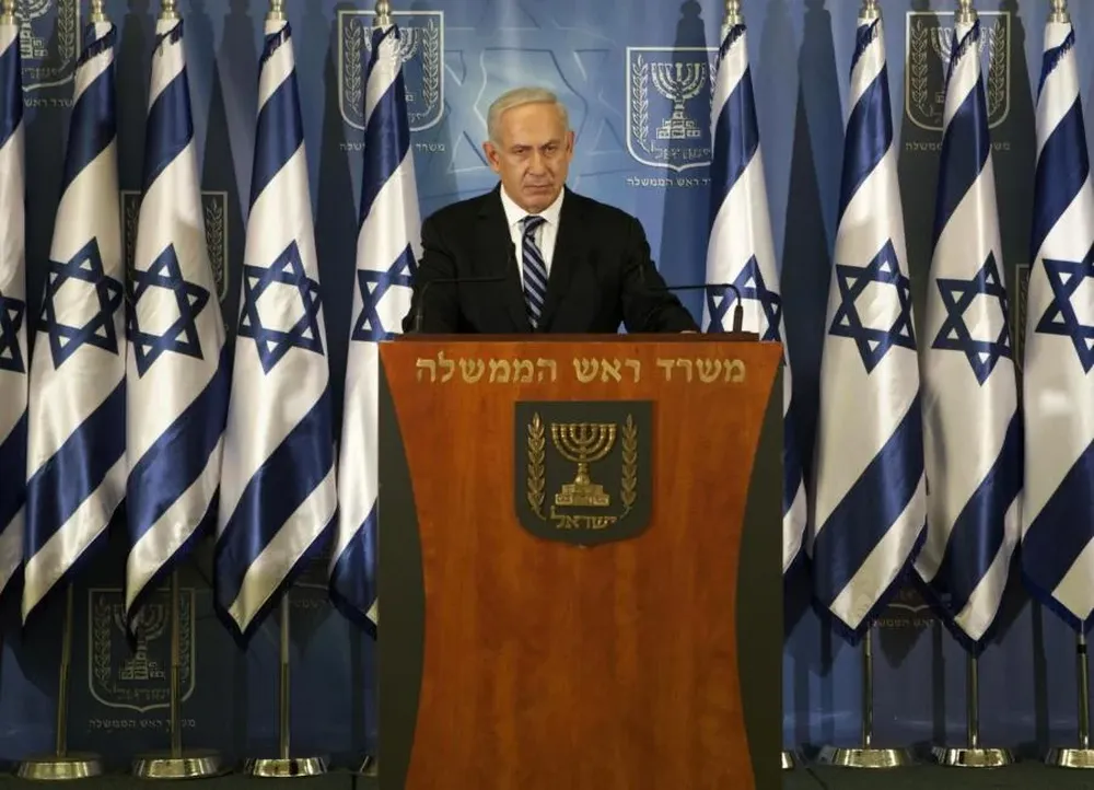 Primer ministro Israelí, Benjamin Netanyahu