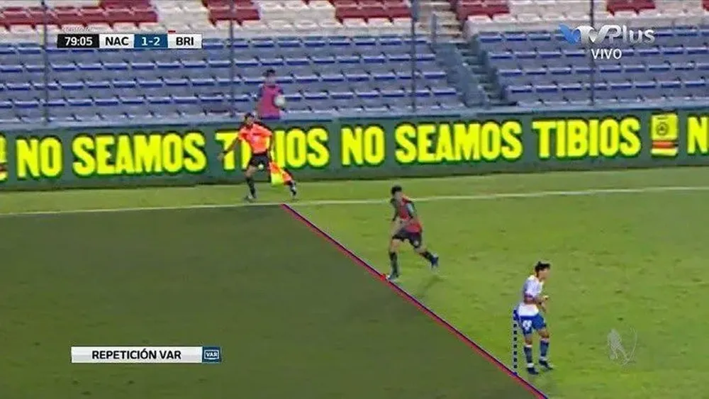 La primera imagen del VAR en el Torneo Clausura 2020