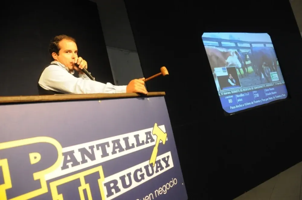 Pantalla Uruguay comercializó desde la Rural