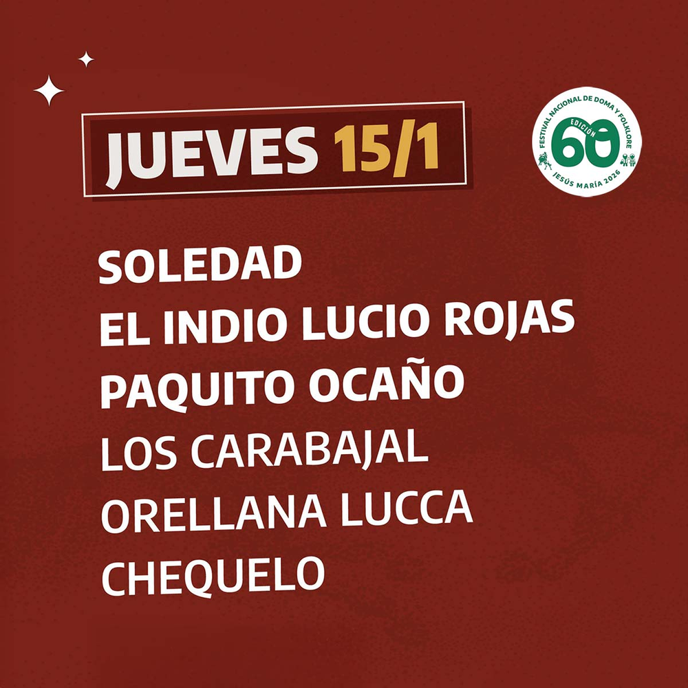 Jes&uacute;s Mar&iacute;a 2026