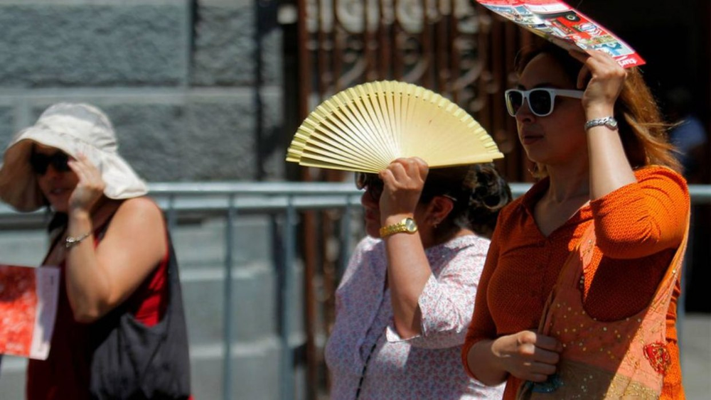 Tercera ola de calor en España.