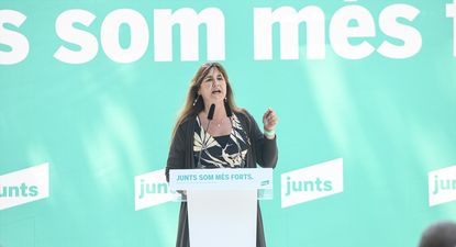 La presidenta de Junts, Laura Borràs