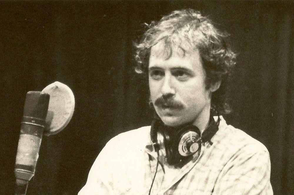 Jaime Roos en el estudio